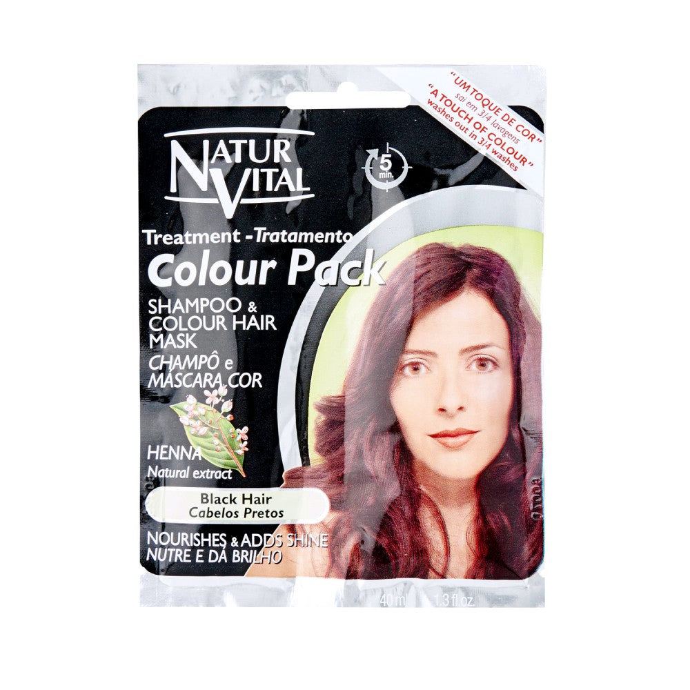 NaturVital Henna Shampoo + Mask (10ml + 10ml)