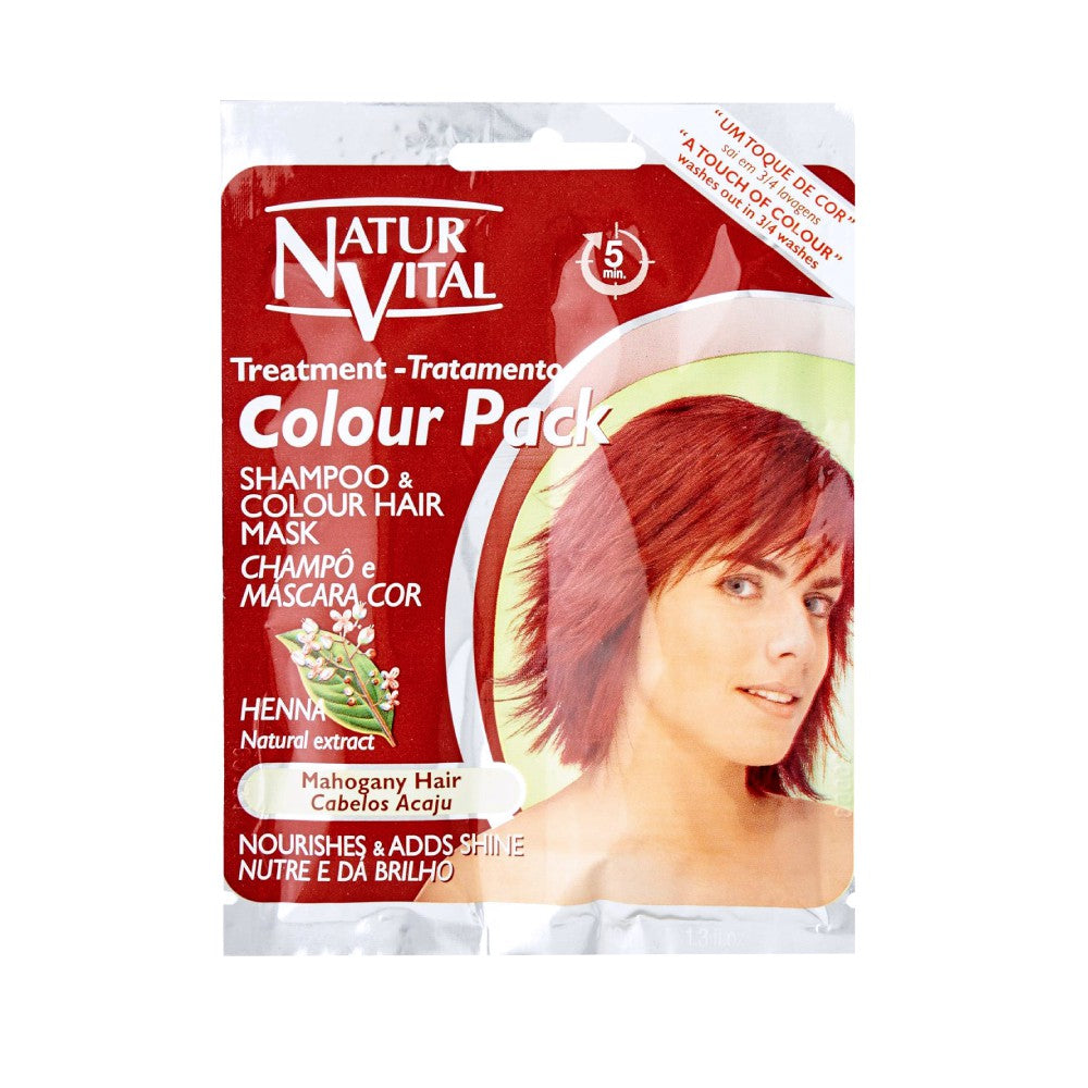 NaturVital Henna Shampoo + Mask (10ml + 10ml)