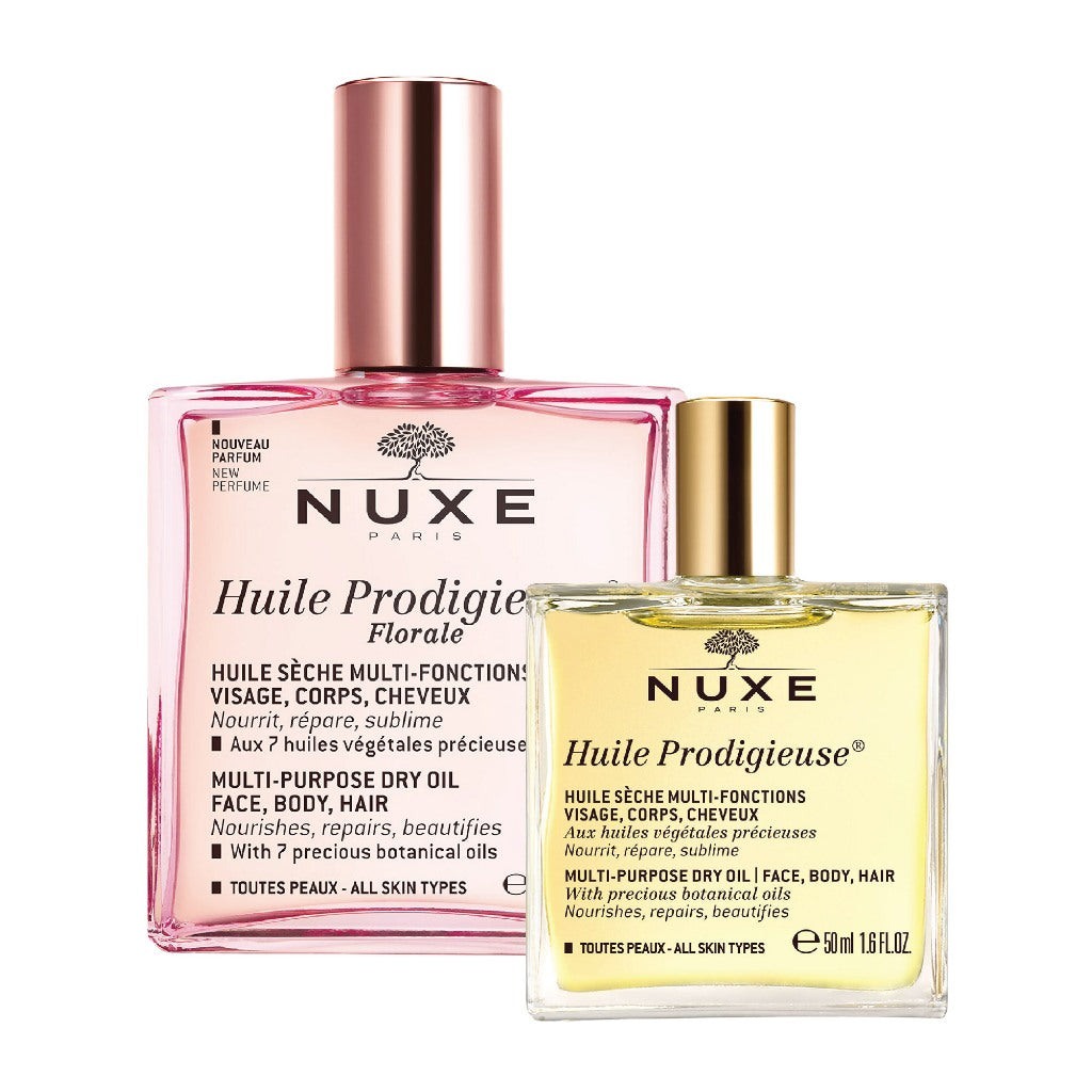 Nuxe HP Dry Oil 100ml + Nuxe HP Dry Oil 50ml (Original / Florale)