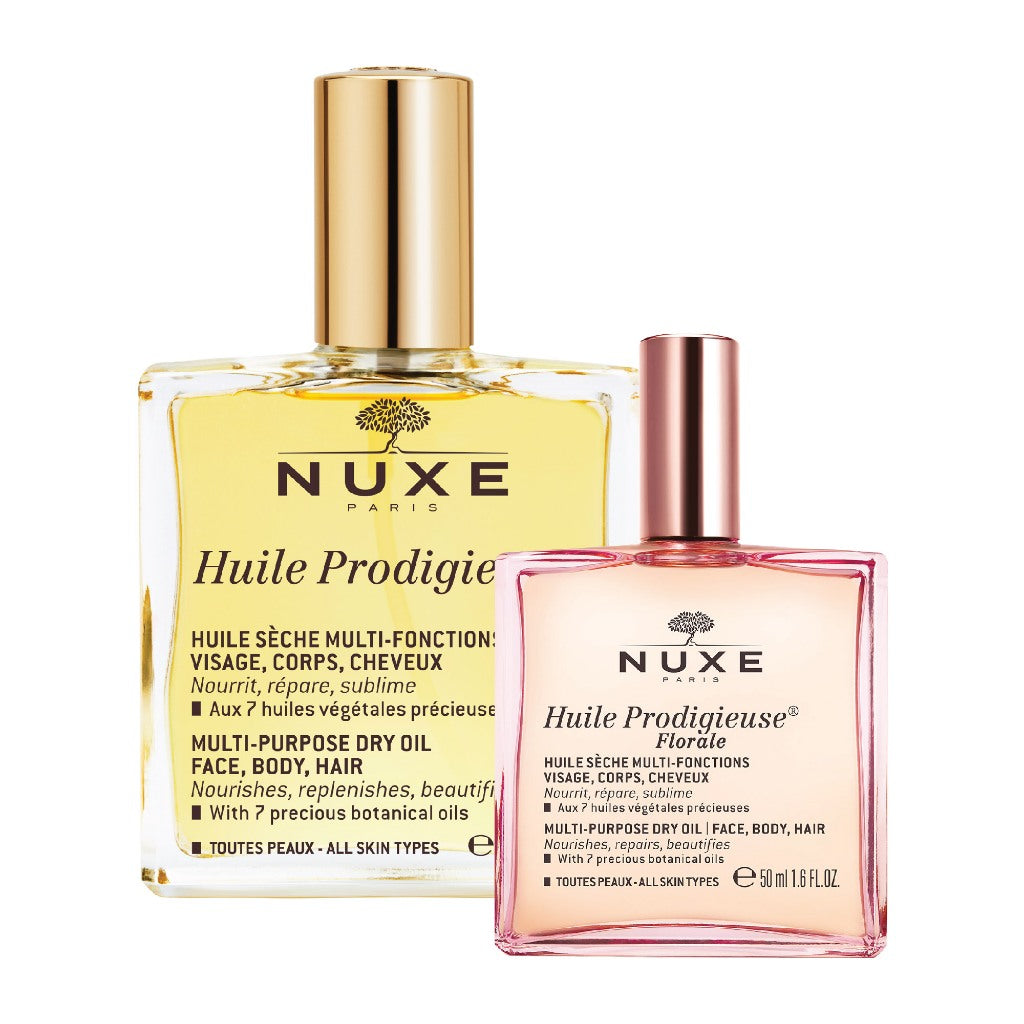 Nuxe HP Dry Oil 100ml + Nuxe HP Dry Oil 50ml (Original / Florale)