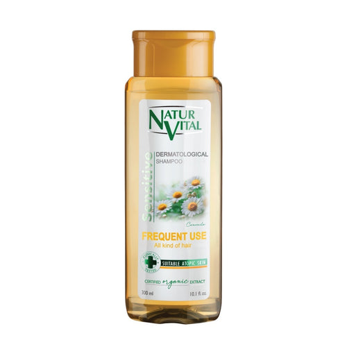 NaturVital Sensitive Frequent Use Shampoo - Chamomile (300ml)