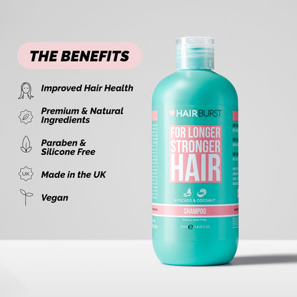 Spring Bundle - Hairburst Shampoo for Longer 350 ml + Hairburst Healthy Hair Vitamins (60 capsules) (exp: July 2024)