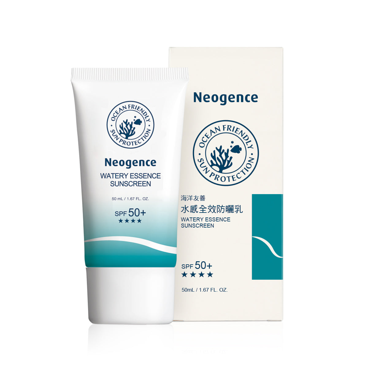 Neogence Watery Essence Sunscreen 50ml