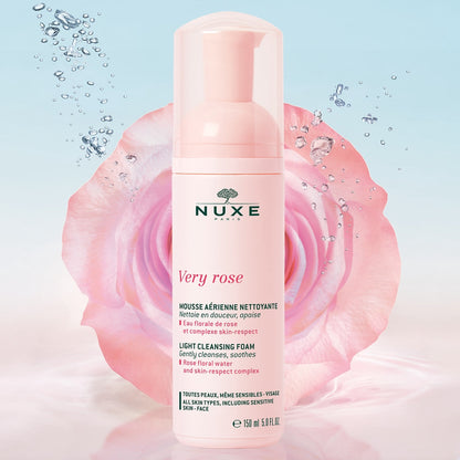 (Bundle) NUXE Very Rose Cleansing Foam 150ml+Very Rose Cleansing Tonic Mist 200ml+Huile Prodigieuse Dry Oil 50ml