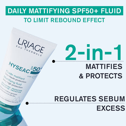 Hyseac Mattifying Fluid SPF50+ 50ml