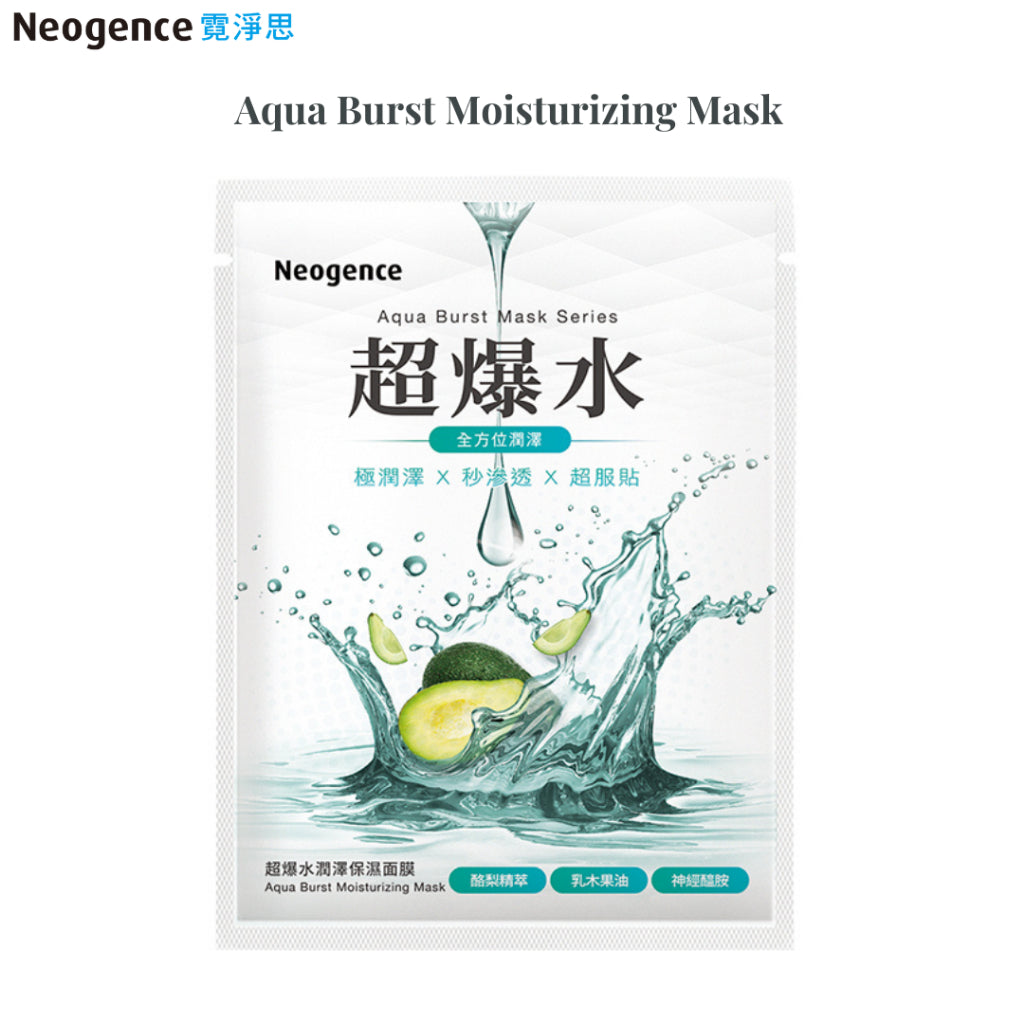 Neogence Aqua Burst Moisturizing Mask 5pc
