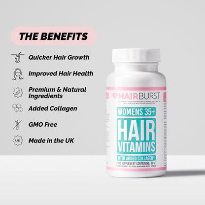 Hairburst Hair Vitamins for Women 35+ (60 capsules)(Expiration: August 2024)