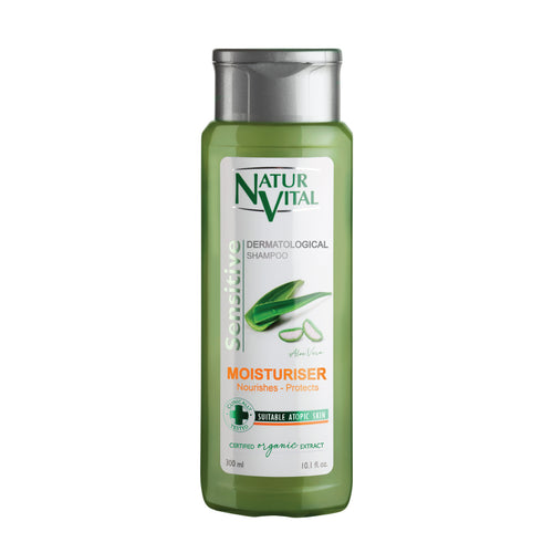 NaturVital Sensitive Moisturising Shampoo (Aloe Vera)