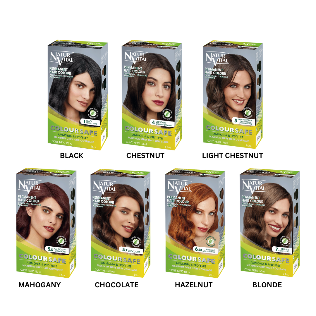 NaturVital ColourSafe Permanent Hair Dye - Blonde (7) – Grabtoglow